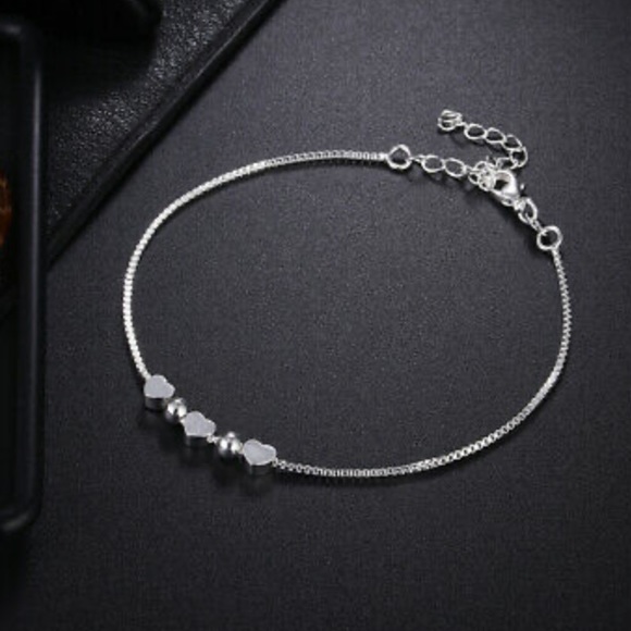 NEW 925 sterling silver necklace/bracelet set - Picture 2 of 5